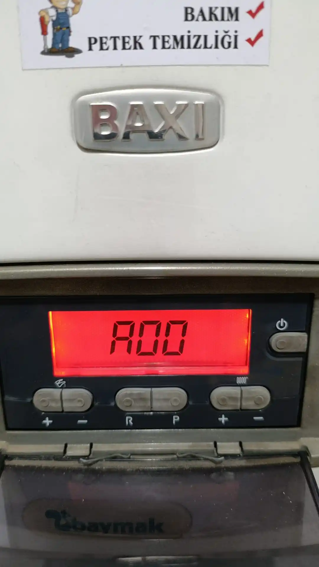 Baxi A00 Hata Tespiti